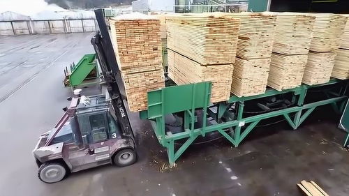 探秘全球最大木材加工厂 万吨原木到高级包装的华丽转身